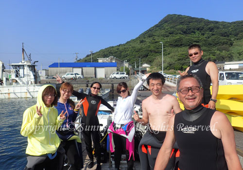 天気も、海も、サイコーですっ(^o^)／