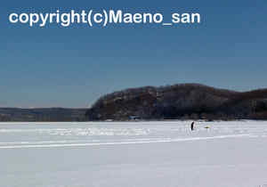 「網走湖」　まえのさん撮影