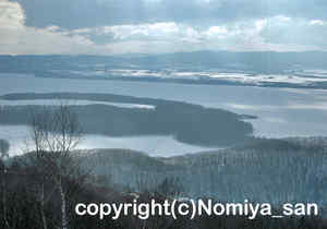 「網走湖」　のみやさん撮影