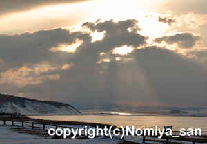 「能取岬」　のみやさん撮影