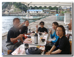 うぐる島、初上陸！