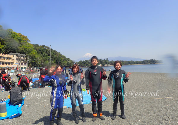 富士山クッキリ