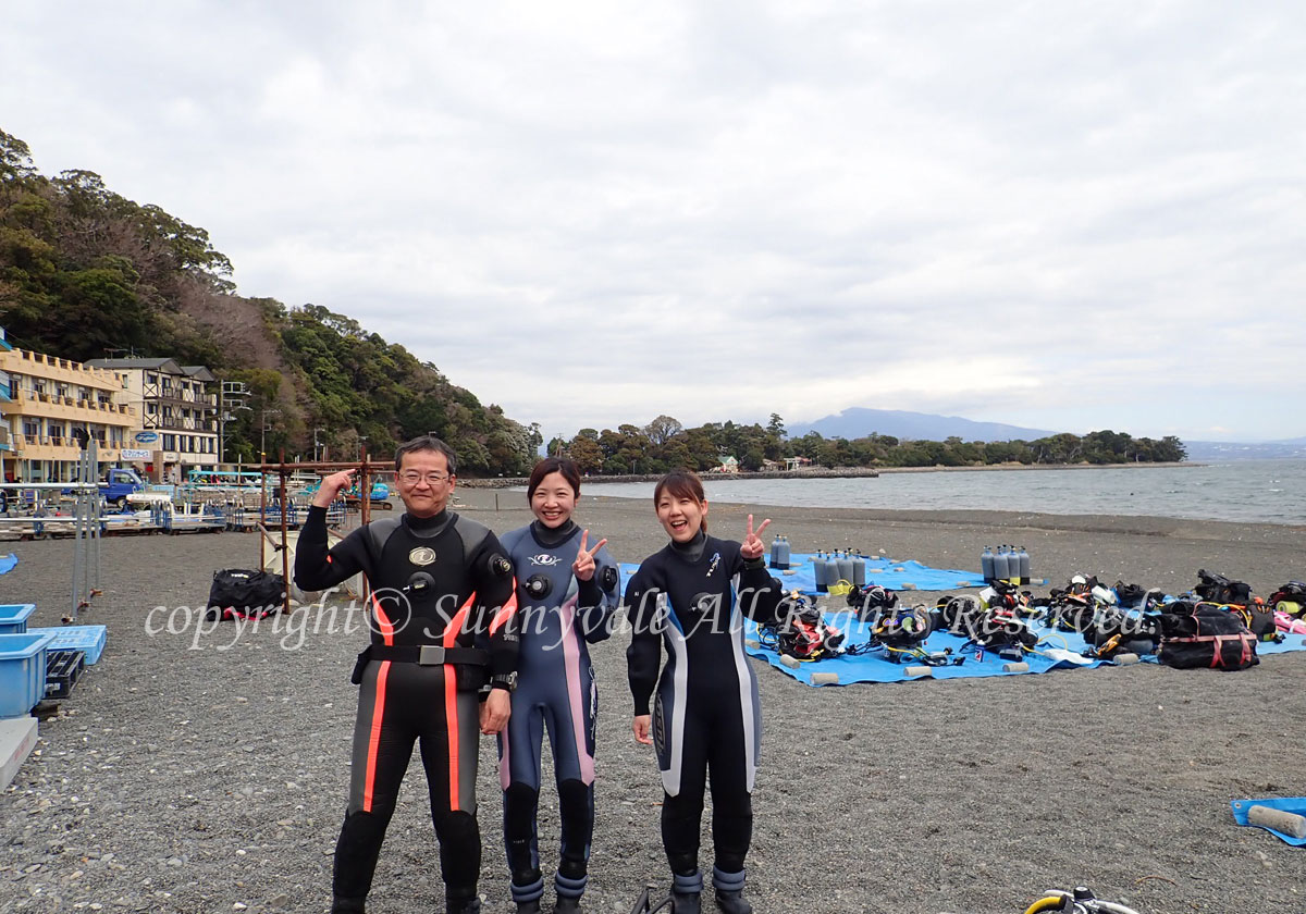 今週も大瀬崎、水中も春ですかね～(^^♪