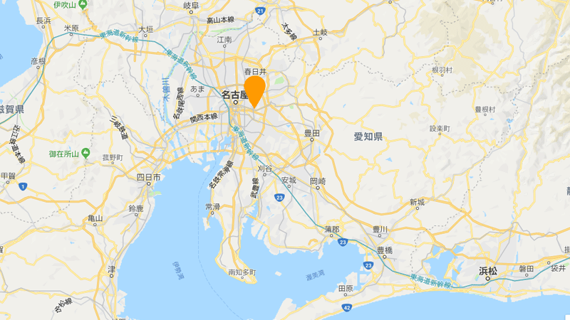 愛知県地図