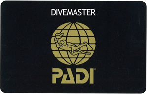 PADIダイブマスターCカード